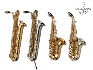 New WO Series Baritone and Curved Soprano saxophones.